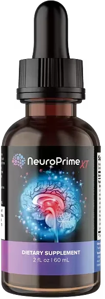 NeuroPrime liquid cognitive support drops bottle